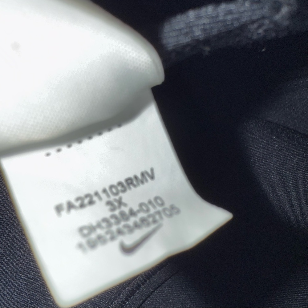 Women's Nike Swoosh 3XL Support Padded Sports Bra - Black - Picture 8 of 10